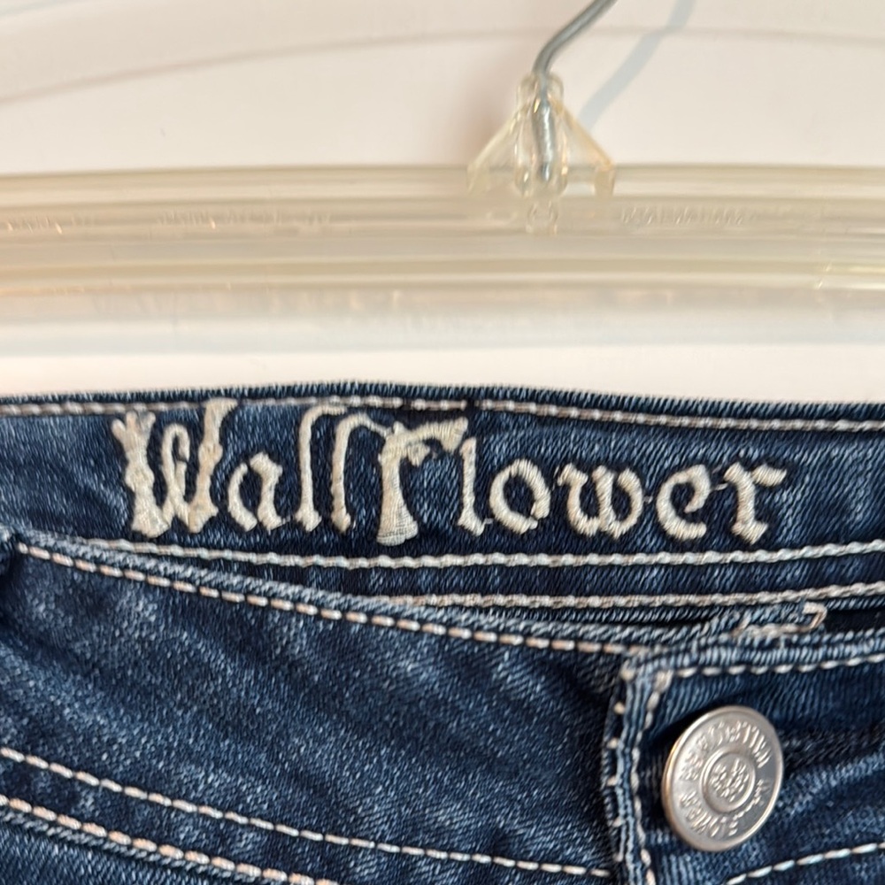 Wallflower Blue High Rise Jeans - Picture 3 of 5